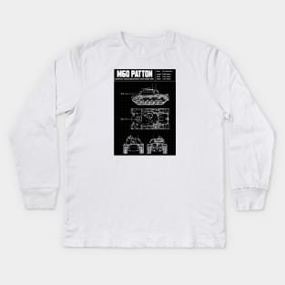 M60 PATTON Kids Long Sleeve T-Shirt